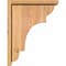 Ekena Millwork New Brighton Smooth Corbel w/Backplate, Western Red Cedar, 7 1/2"W x 14"D x 18"H COR08X14X18NEB01SWR - alternate 4